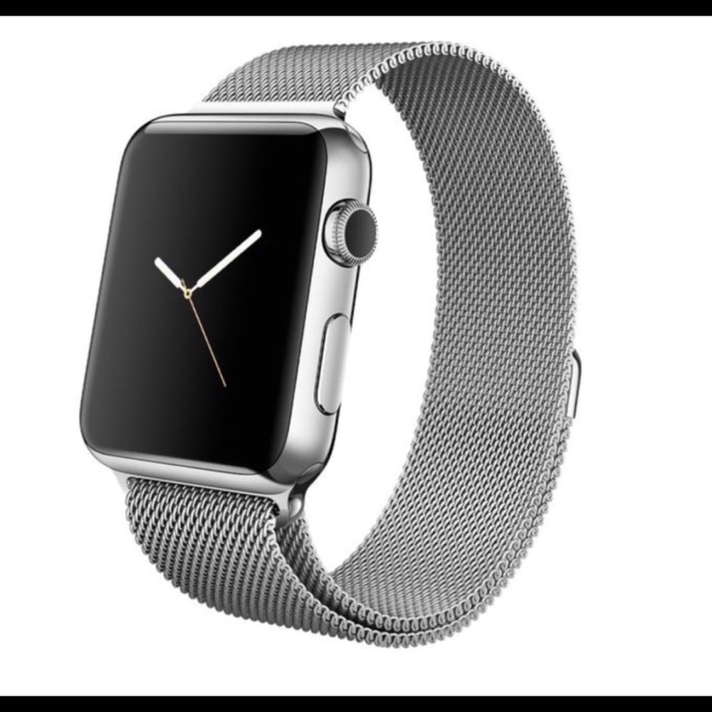 Apple Watch 42mm Stainless Steel Mesh band.